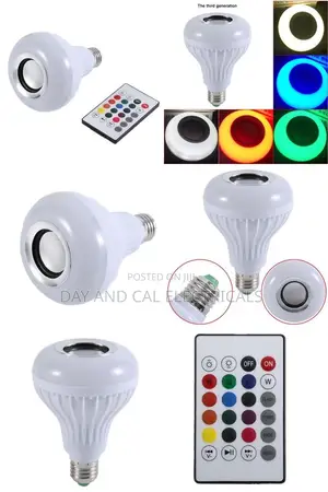 Music LED Bulb / Bluetooth / Remote Control