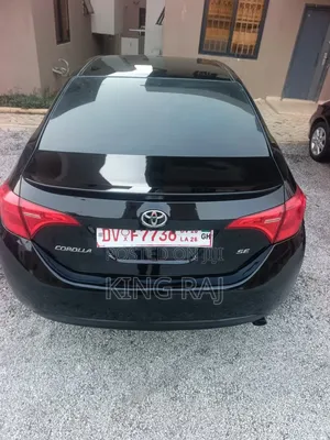 Toyota Corolla 2017 Black