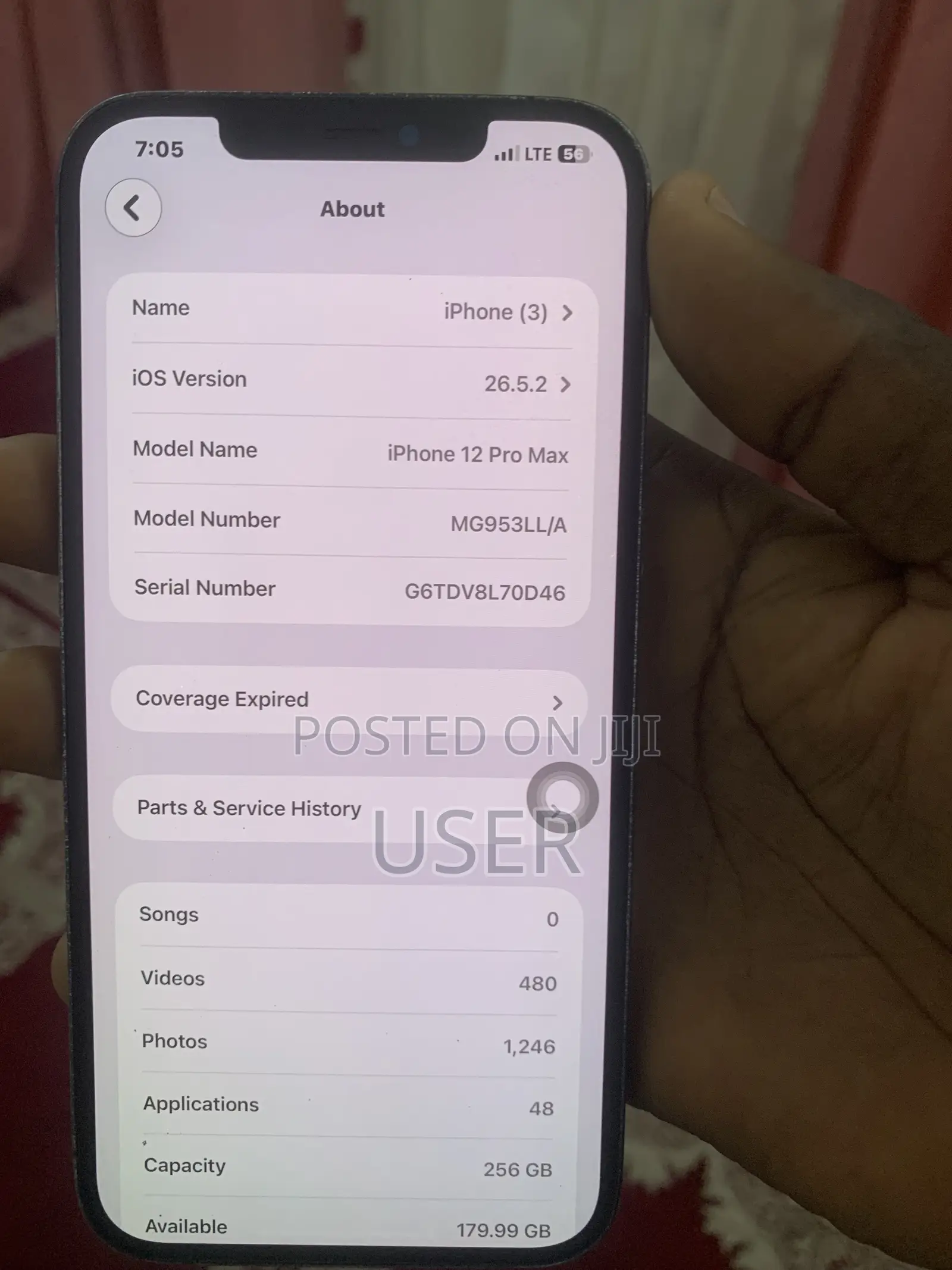 Apple iPhone 12 Pro Max 256 GB Blue