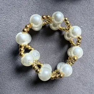 Beaded Pearl Bracelet