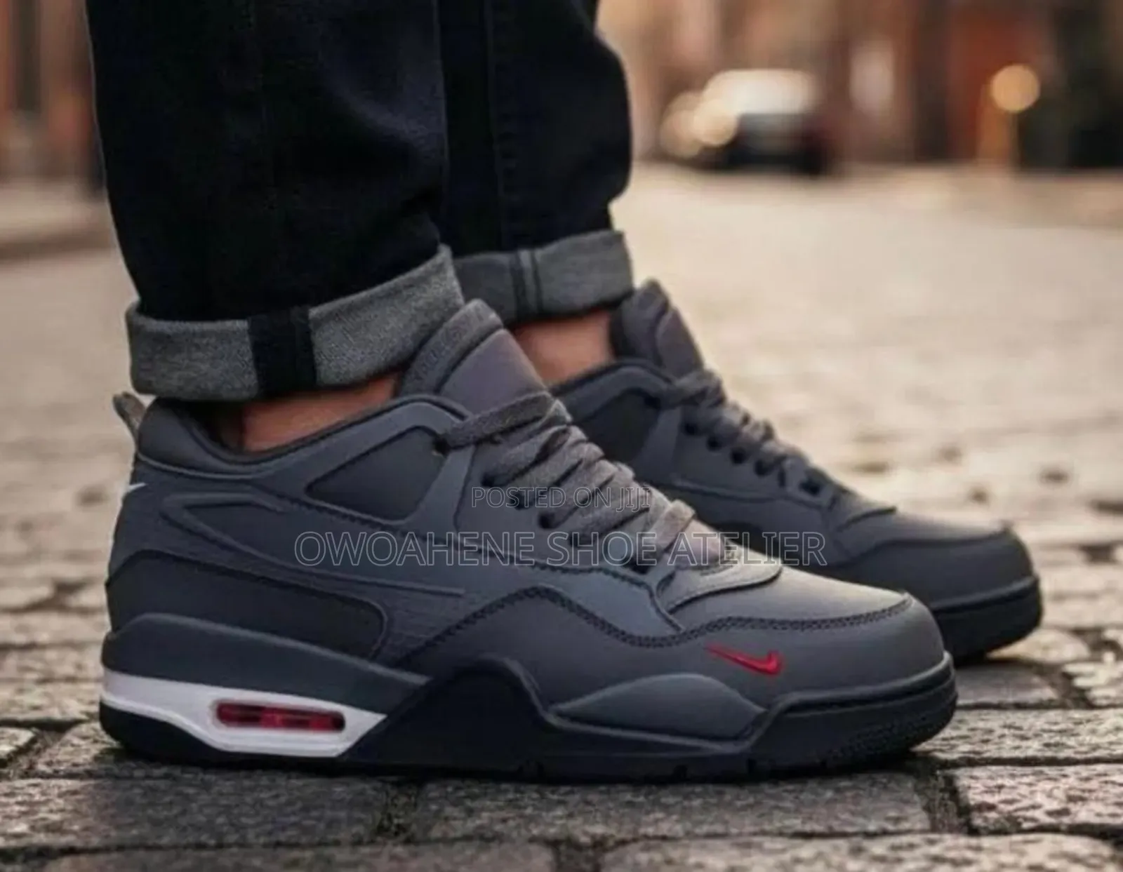 Nigel Sylvester X Air Jordan 4 RM SP "Driveway Grey" Sneaker