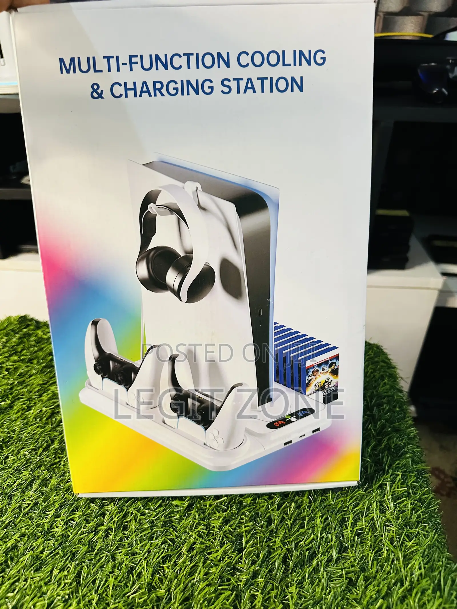 Ps5 Cooler, Stand and Also Charge Station
