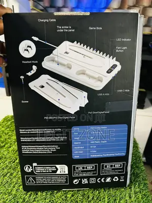 Ps5 Cooler, Stand and Also Charge Station