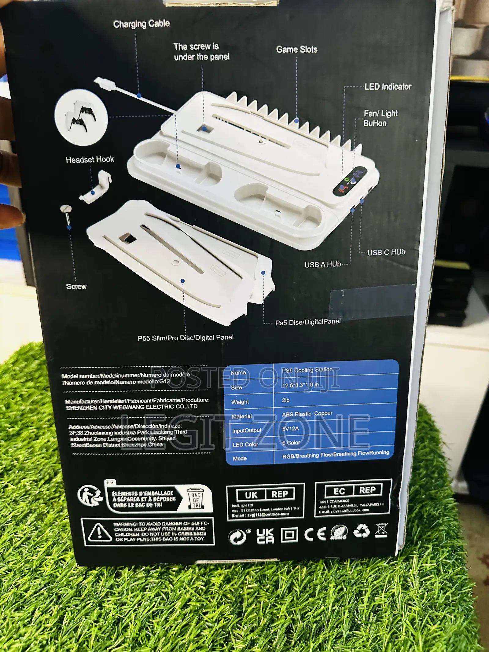 Ps5 Cooler, Stand and Also Charge Station