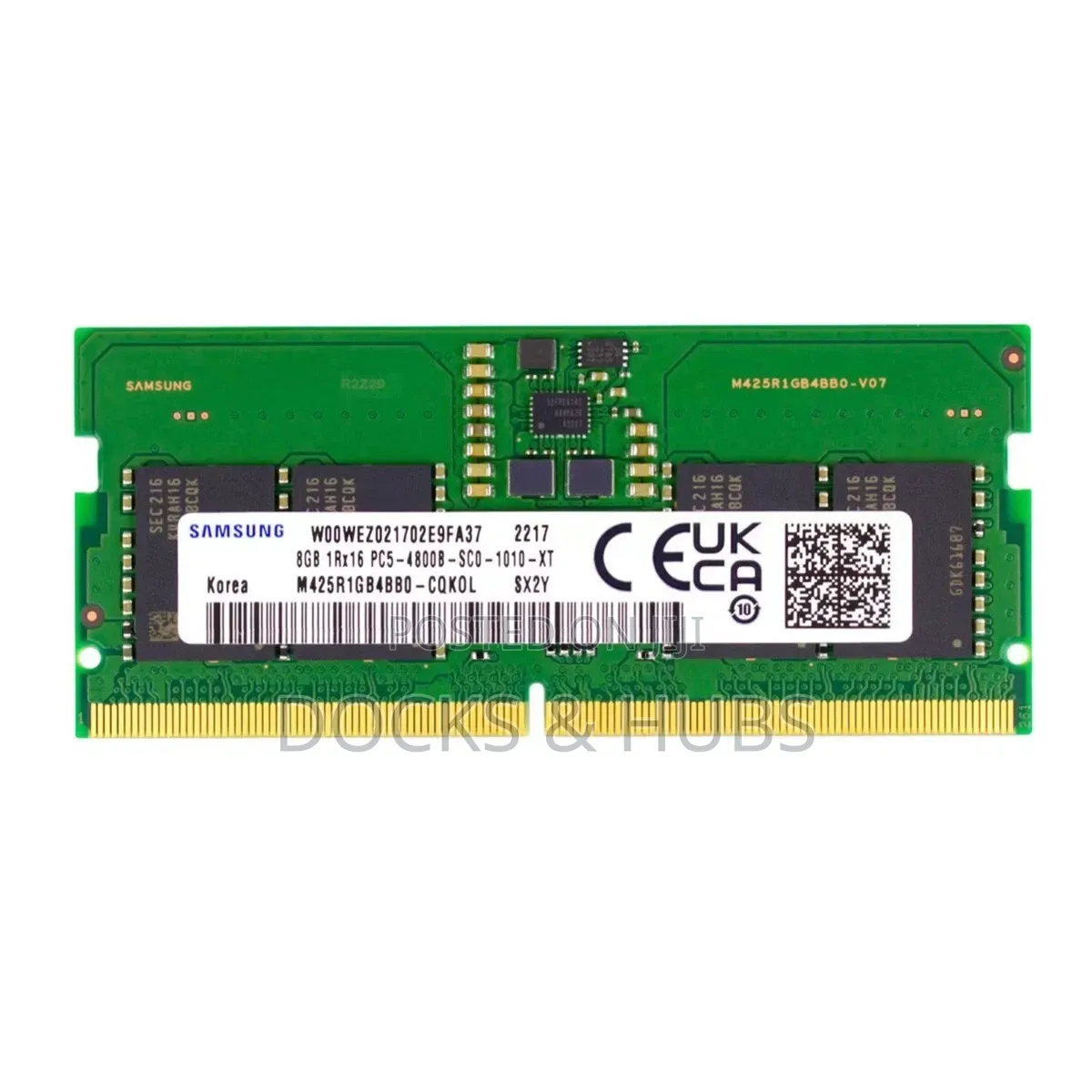 Samsung 1x8GB PC5-38400 DDR5 4800 MHz SODIMM Laptop Memory RAM