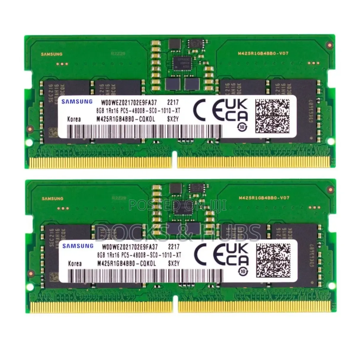 Samsung 1x8GB PC5-38400 DDR5 4800 MHz SODIMM Laptop Memory RAM
