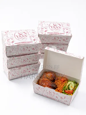 Paper Box Disposable Food Box 500 Pics