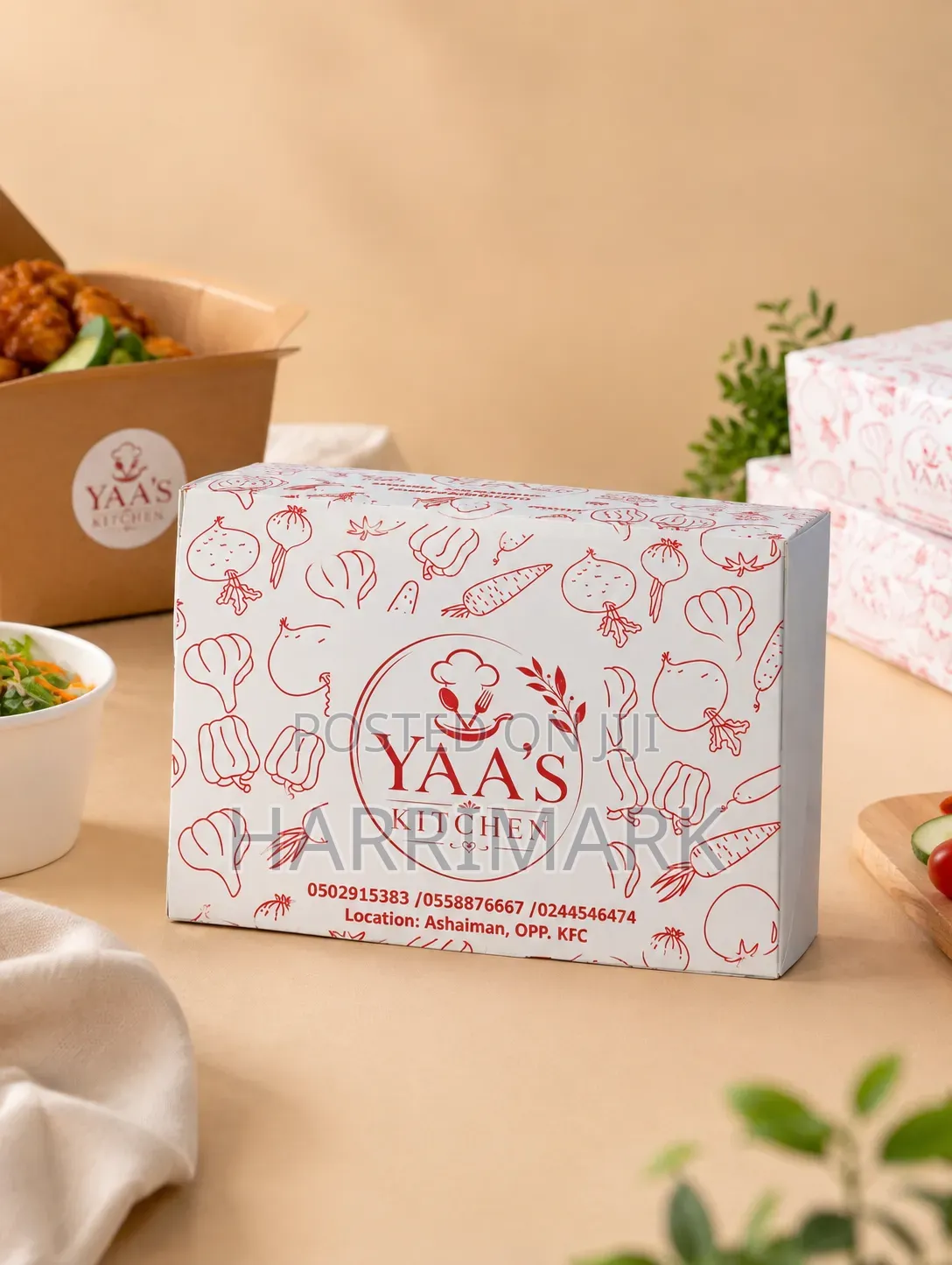 Paper Box Disposable Food Box 500 Pics