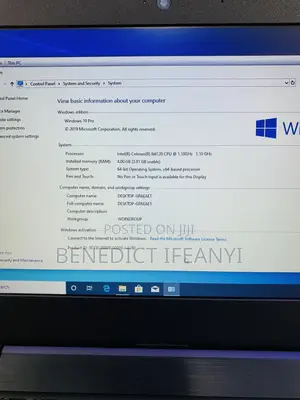 Laptop Lenovo 100e 4GB Intel SSD 60GB