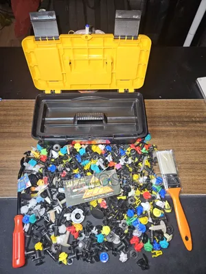 500pcs Car Clips + Toolbox | Professional Metal Trim Kit