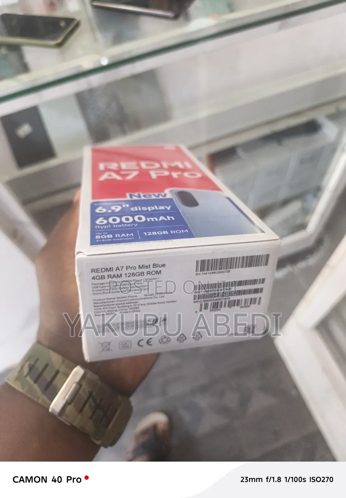 New Xiaomi Redmi A7 Pro 128 GB Purple