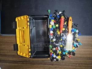 500pcs Car Clips + Toolbox | Professional Metal Trim Kit