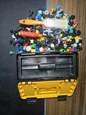 500pcs Car Clips + Toolbox | Professional Metal Trim Kit