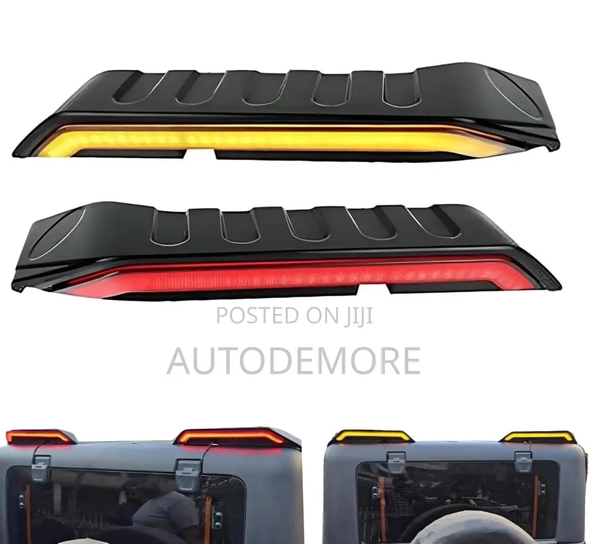 Jeep Wrangler Boot Spoiler With Led