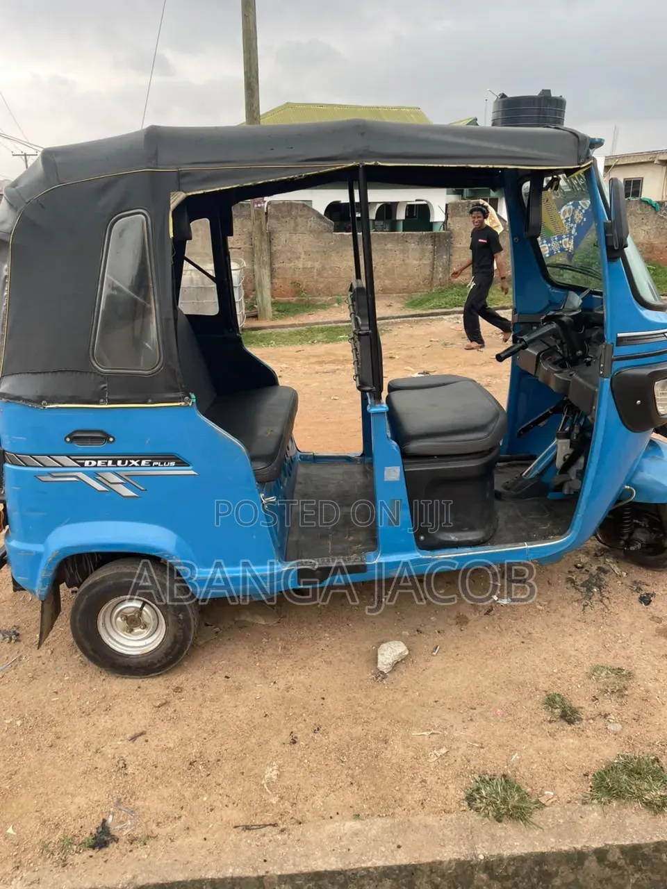 TVS King Deluxe Plus iTouch Start 2025 Blue