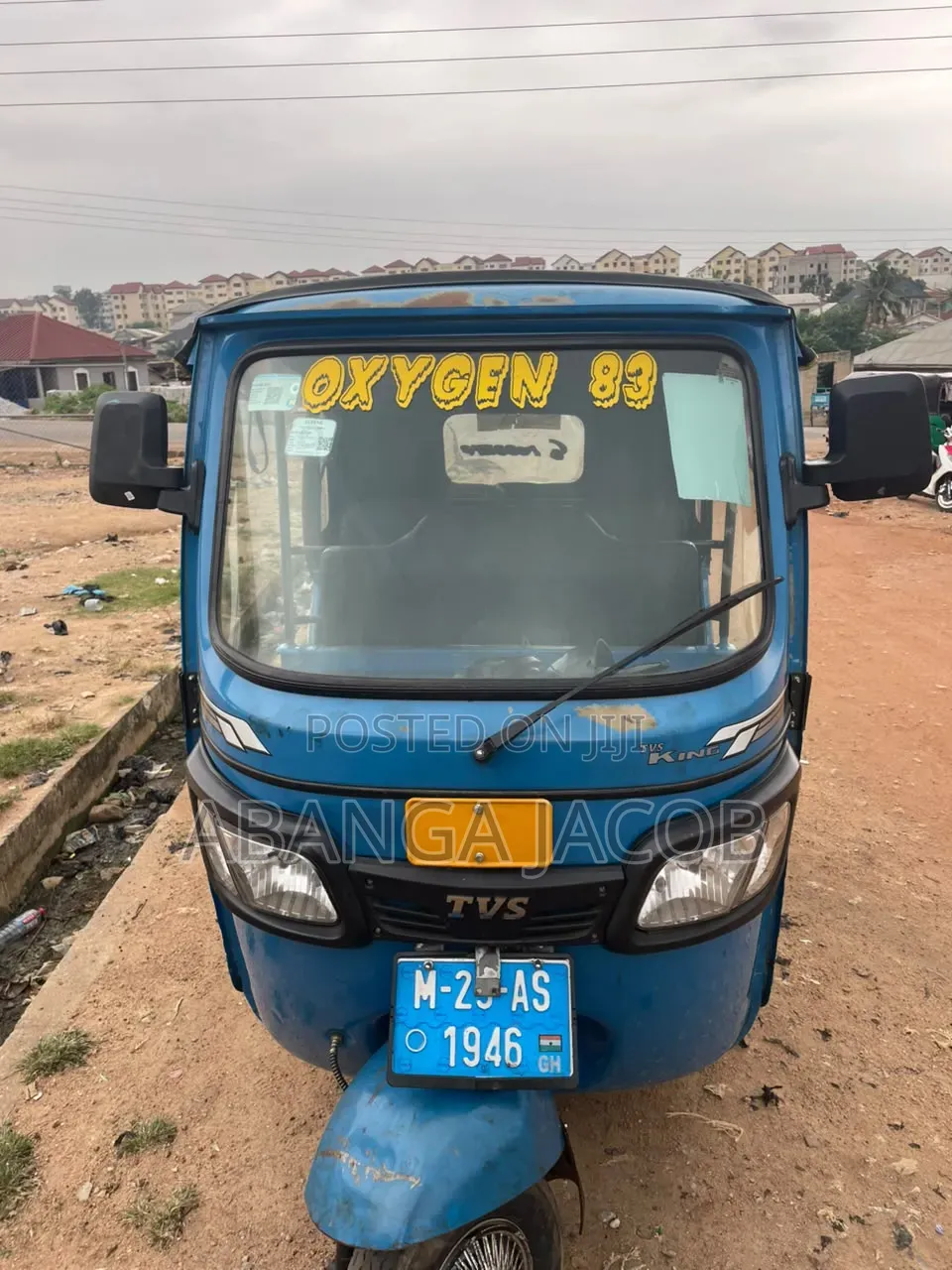 TVS King Deluxe Plus iTouch Start 2025 Blue