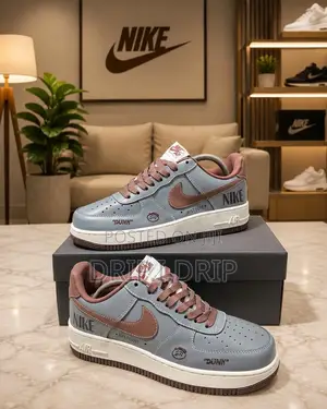 Airforce 1 “Just Do It”Comes in box.Very Classic and Tough.All Sizes