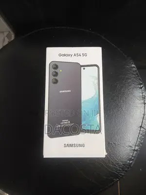 New Samsung Galaxy A54 5G 256 GB Black