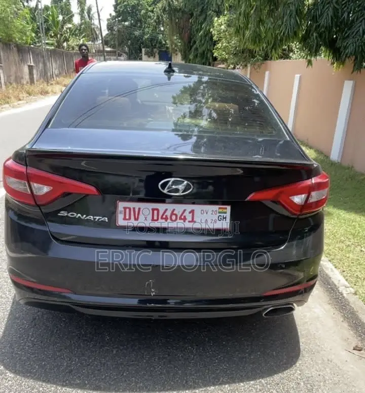 Hyundai Sonata Sport 4dr Sedan (2.4L 4cyl 6A) 2015 Black