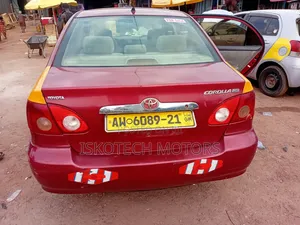 Toyota Corolla 2008 Red