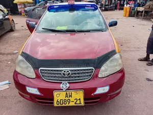 Toyota Corolla 2008 Red