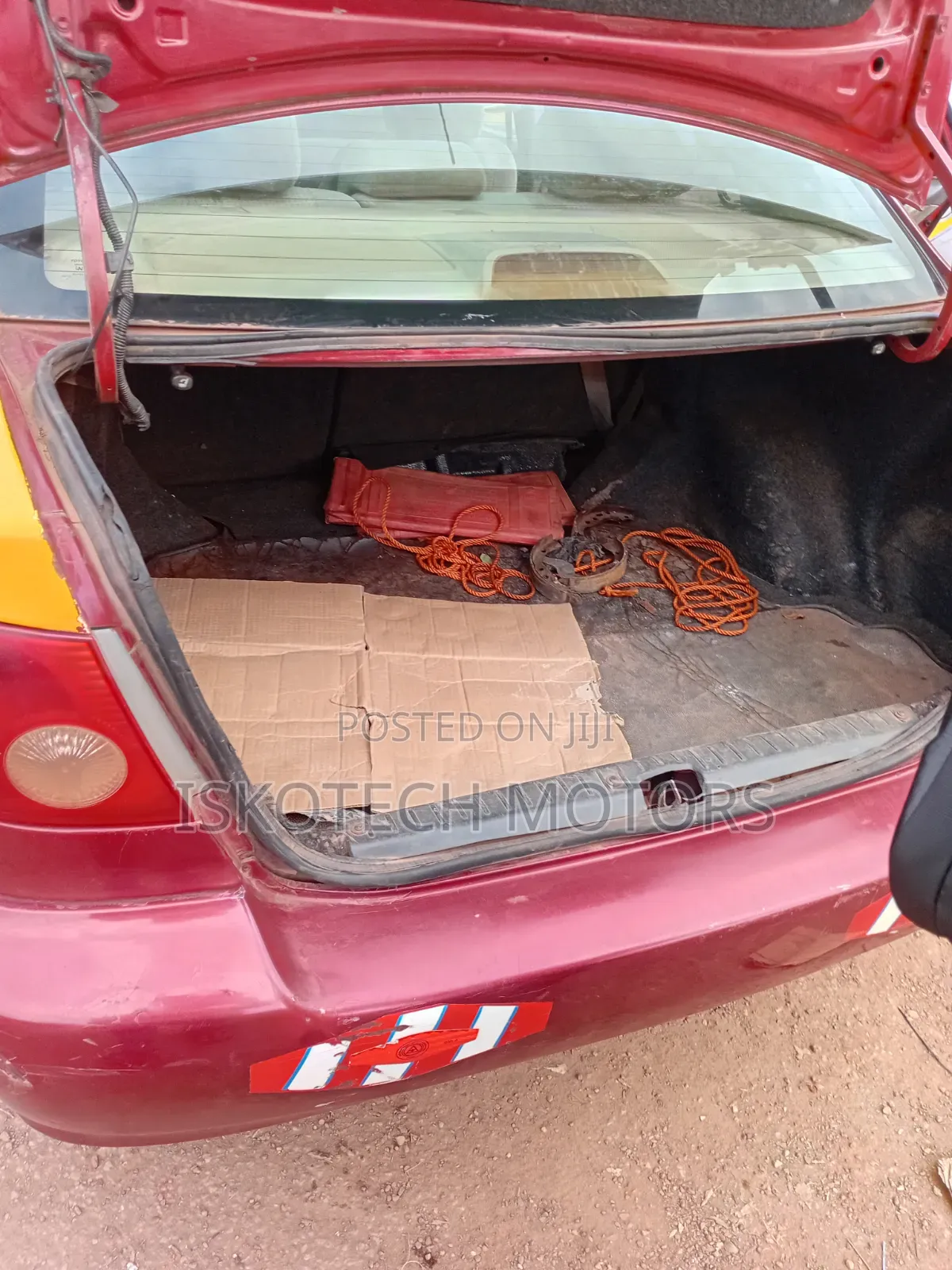 Toyota Corolla 2008 Red