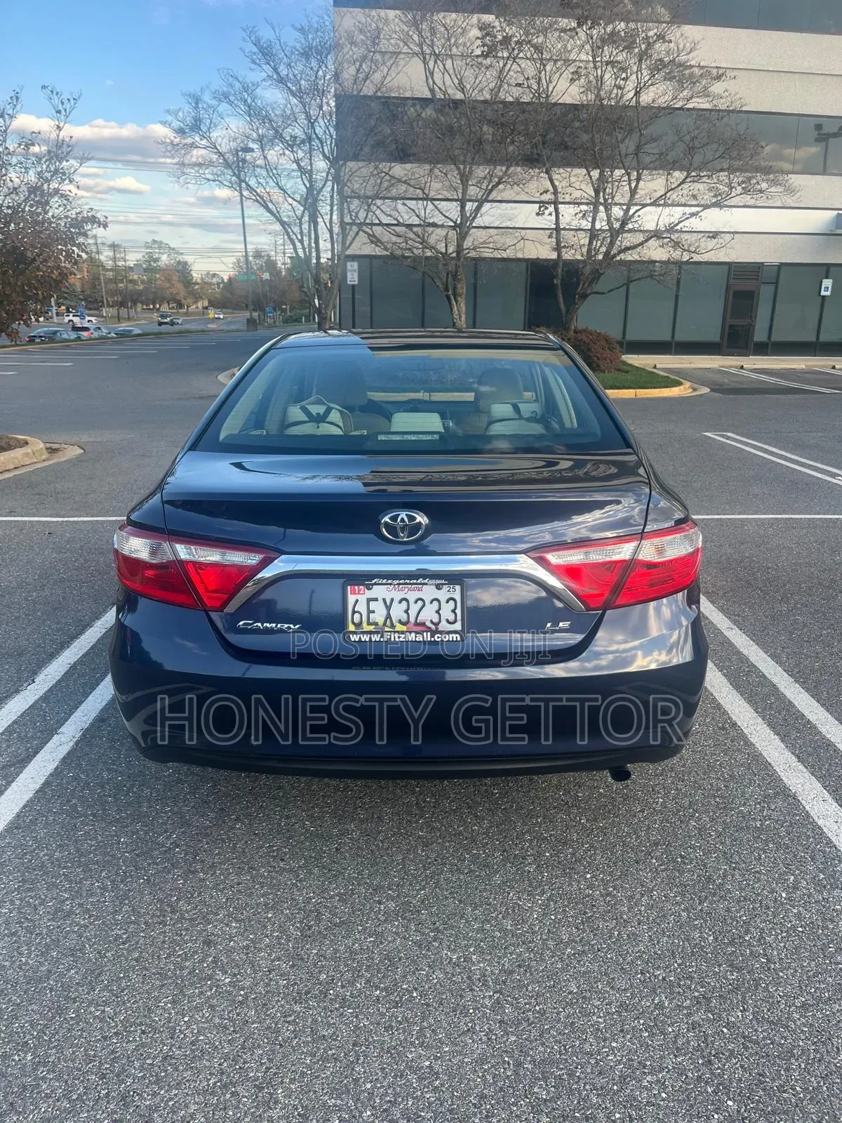 Toyota Camry 2017 Blue