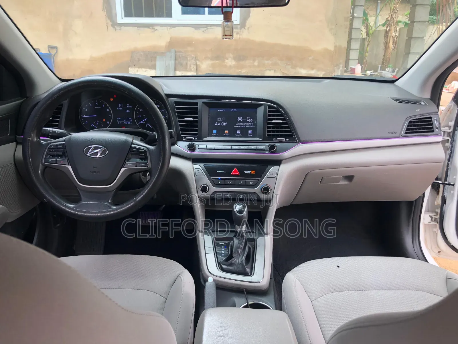 Hyundai Elantra ECO Sedan FWD (1.4L 4cyl 7A) 2017 White