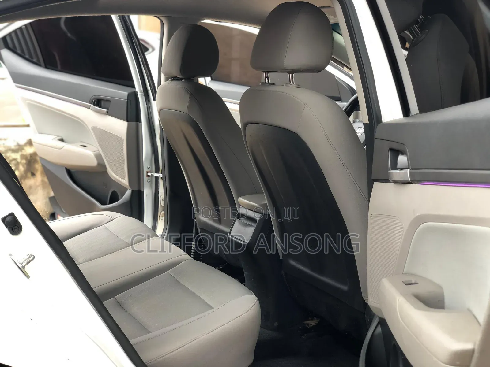 Hyundai Elantra ECO Sedan FWD (1.4L 4cyl 7A) 2017 White