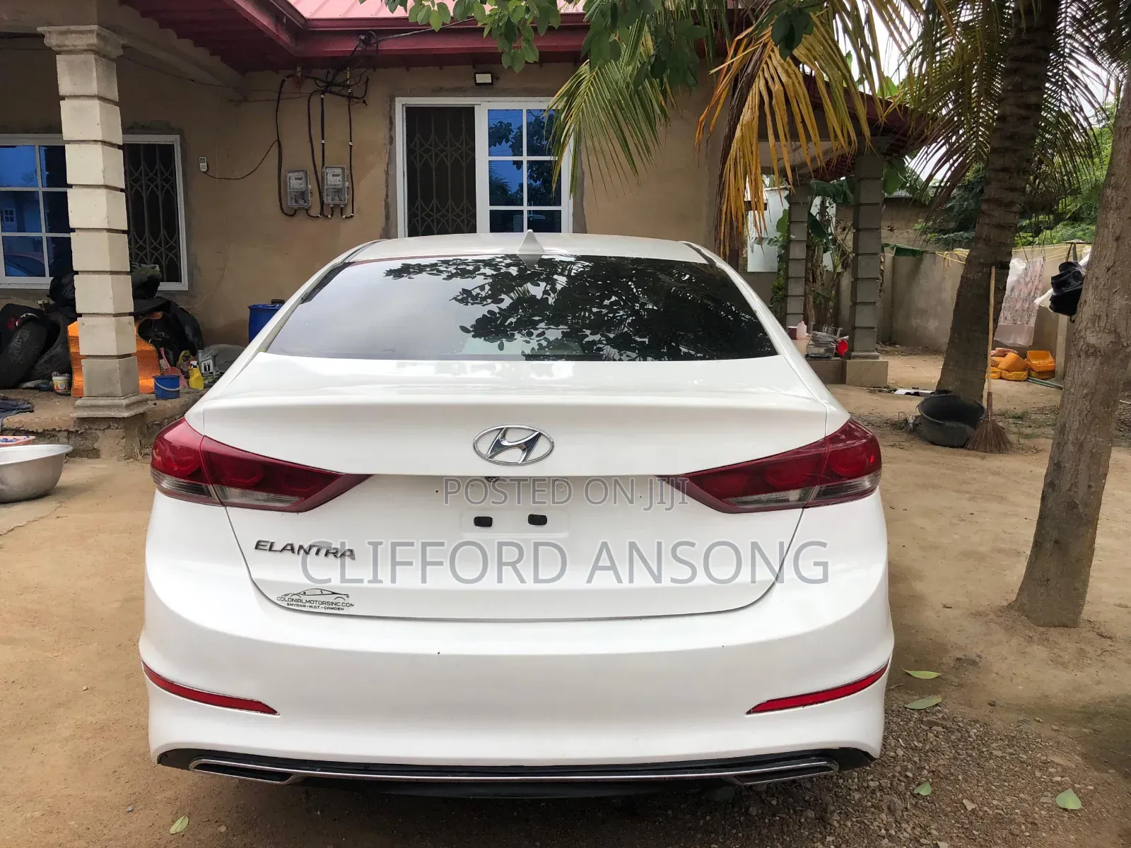 Hyundai Elantra ECO Sedan FWD (1.4L 4cyl 7A) 2017 White