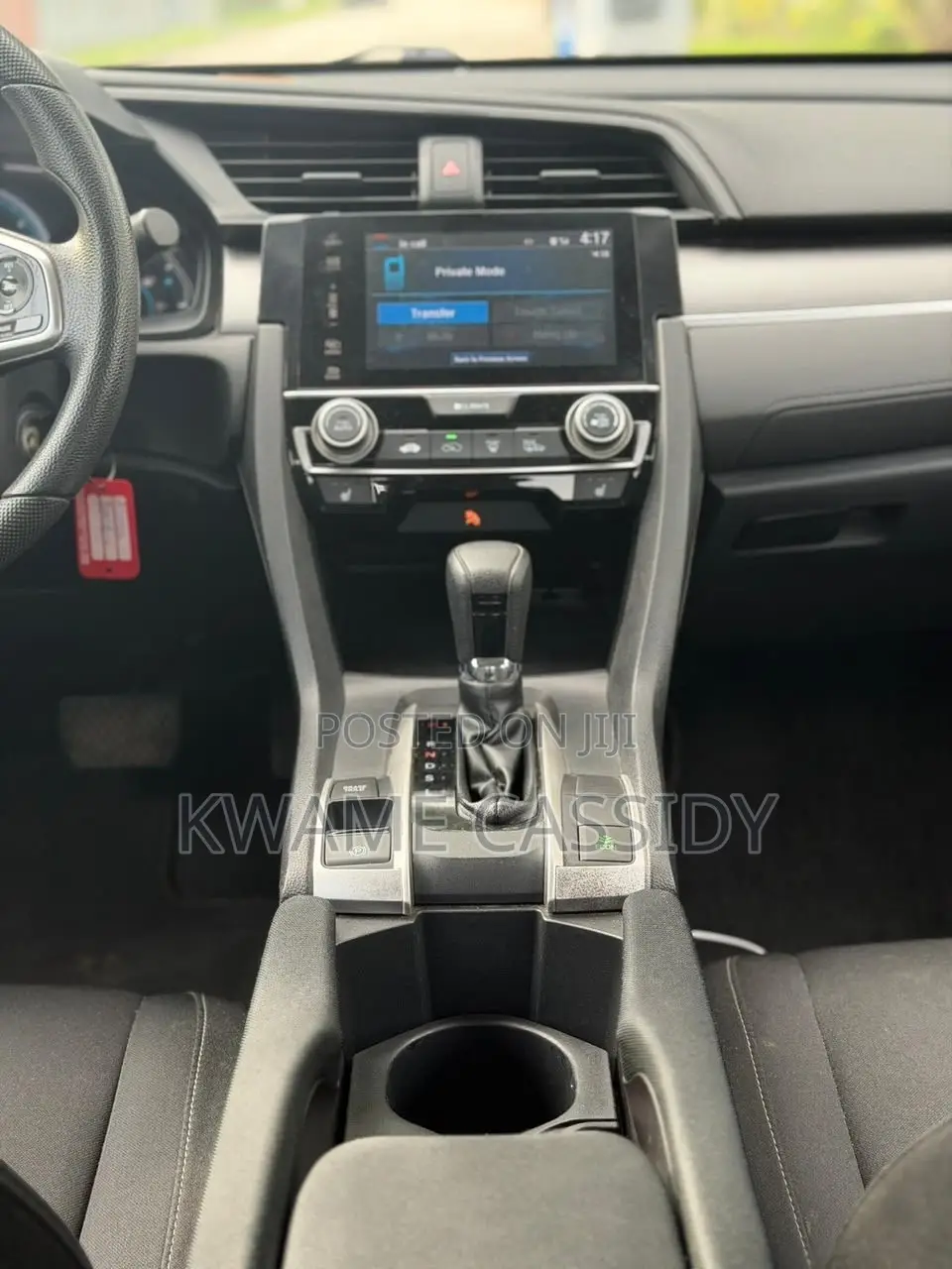 2017 White Honda Civic LX