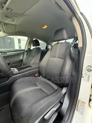2017 White Honda Civic LX