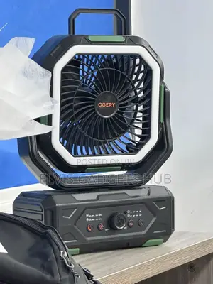 Rechargeable 30000mAh Camping Fan