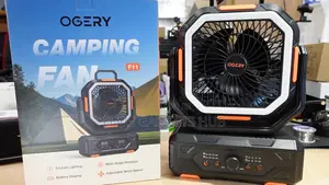 Rechargeable 30000mAh Camping Fan