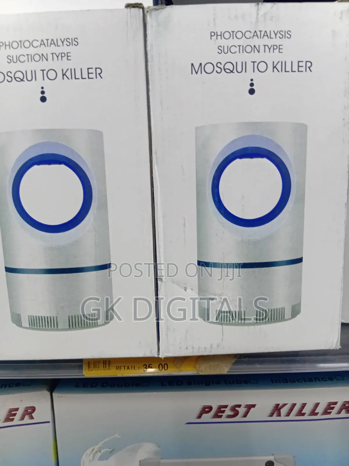 Electric Mosquito Killer Lamp - Silent Bug Trap for Home & Bedroom
