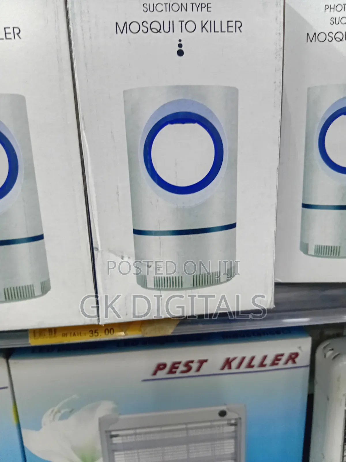 Electric Mosquito Killer Lamp - Silent Bug Trap for Home & Bedroom
