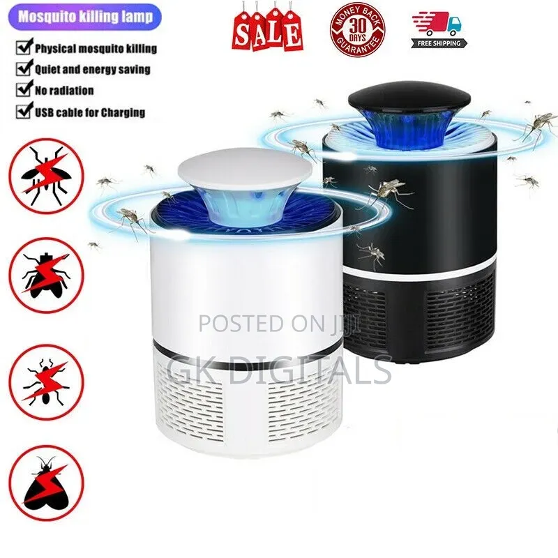 Electric Mosquito Killer Lamp - Silent Bug Trap for Home & Bedroom