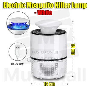 Electric Mosquito Killer Lamp - Silent Bug Trap for Home & Bedroom