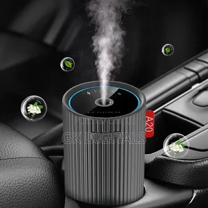Humidifier & Car Air Freshener – Light, Silent Mist, Home & Car Use