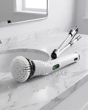 Electric Spin Scrubber – Cordless Bathroom & Home Cleaning Brush