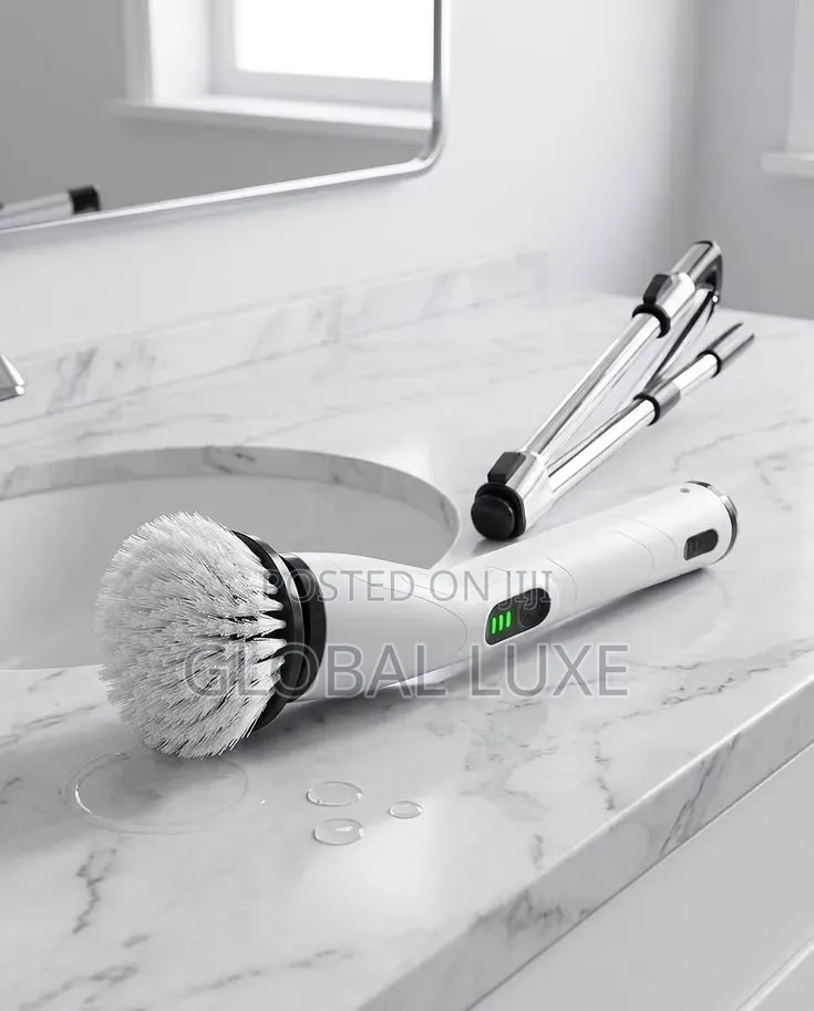 Electric Spin Scrubber – Cordless Bathroom & Home Cleaning Brush