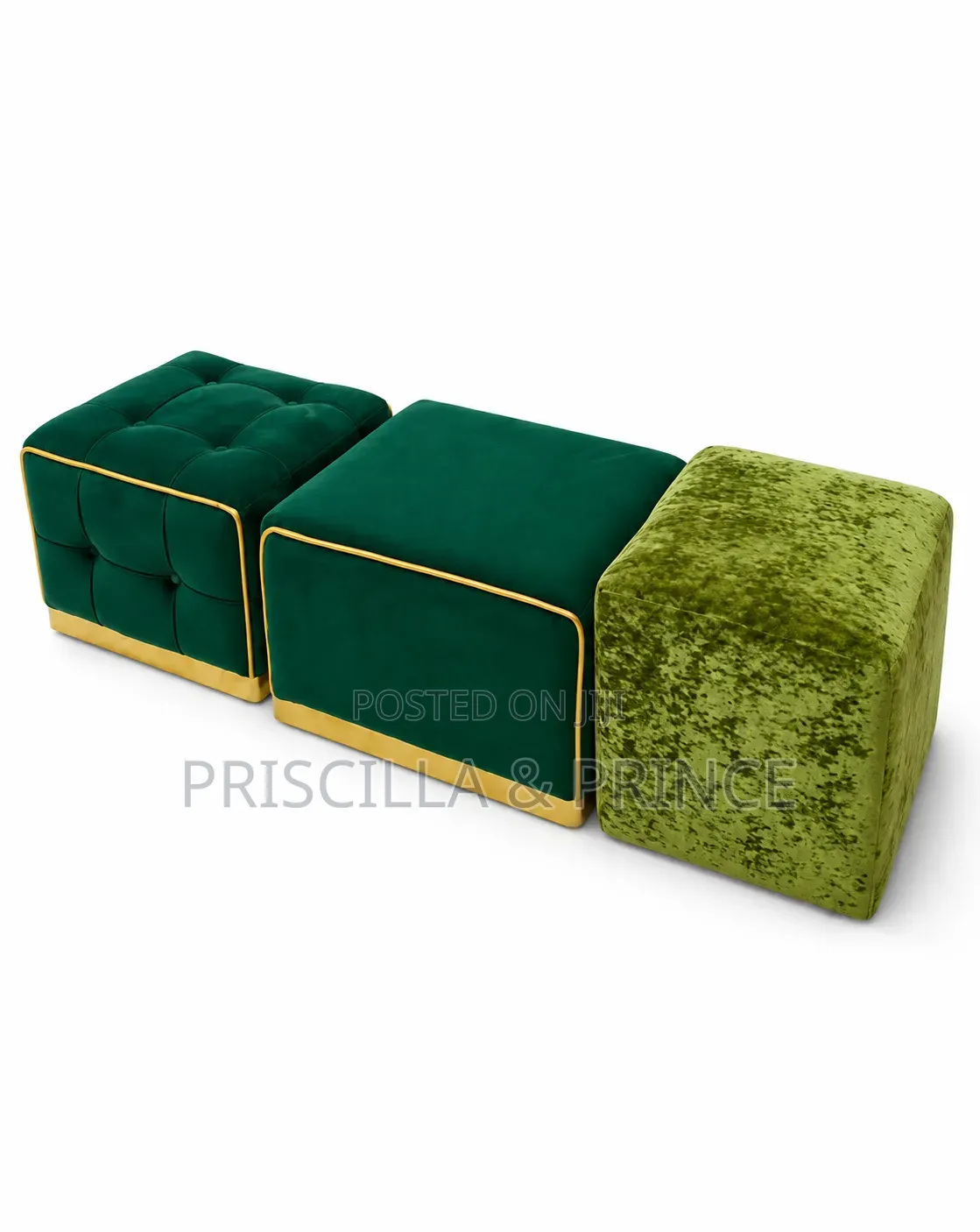 Luxury Velvet Footstool