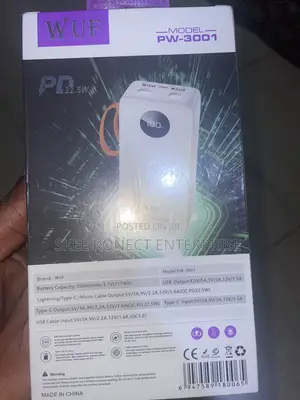 30000 Mah Power Bank With Cables
