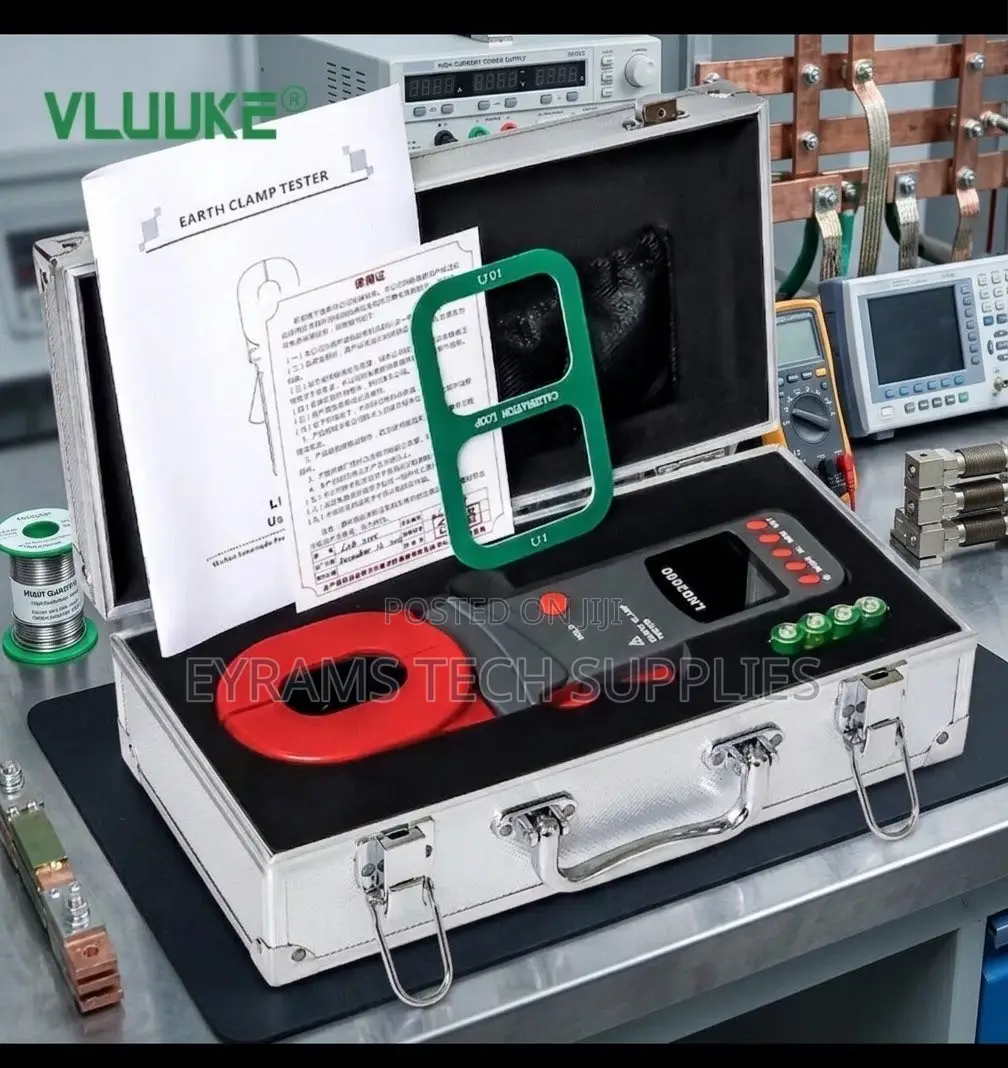0.01 to 200Ω Earth Resistance Tester Clamp Earth Tester Ground