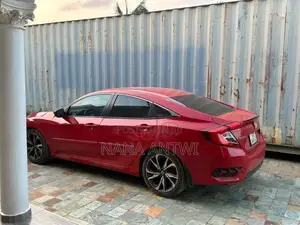 Honda Civic EX 4dr Sedan (1.5L 4cyl) 2016 Red
