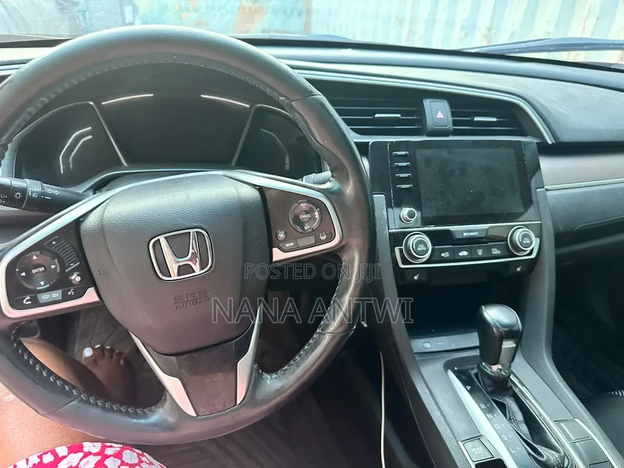 Honda Civic EX 4dr Sedan (1.5L 4cyl) 2016 Red