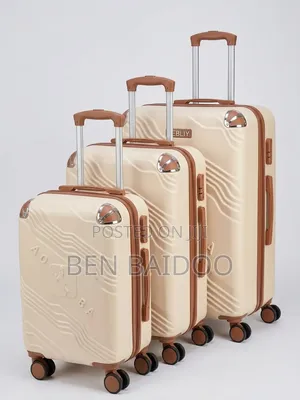 Plastic Luggage Bags 3 Pieces (Early Bird Brand Design)