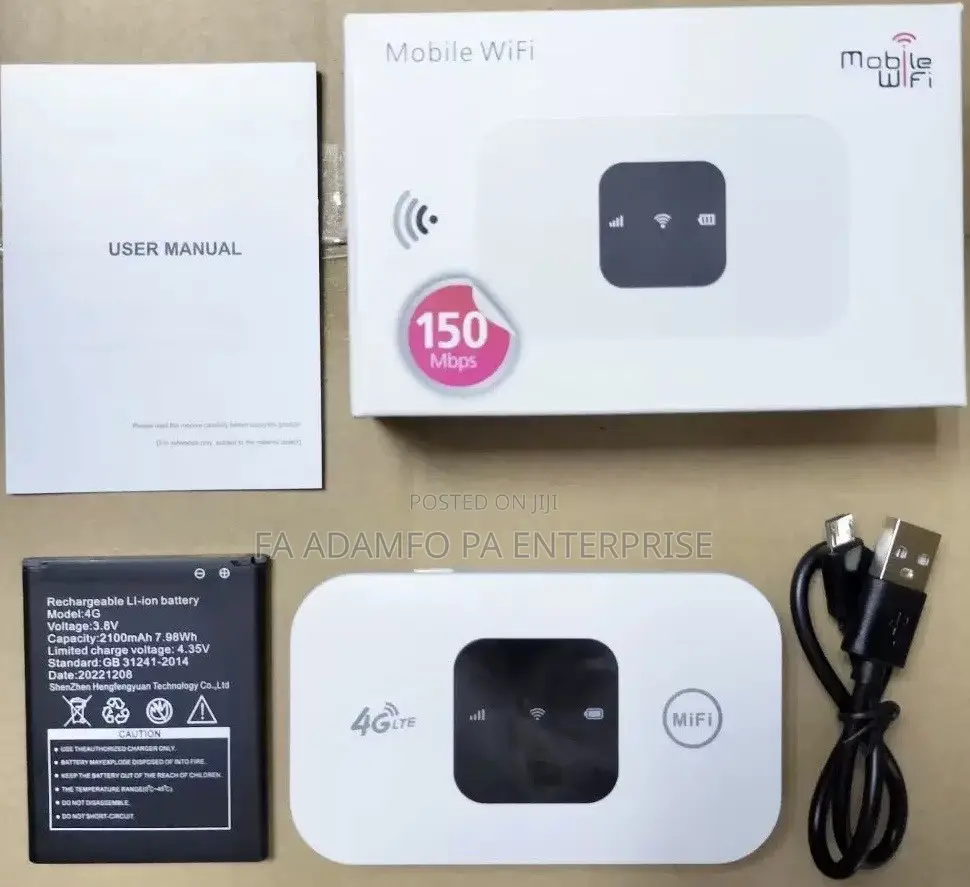 Universal 4g Mifi 150mph