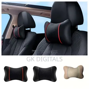 Car Headrest Neck Pillow Support, Universal Fit, Multiple Colors