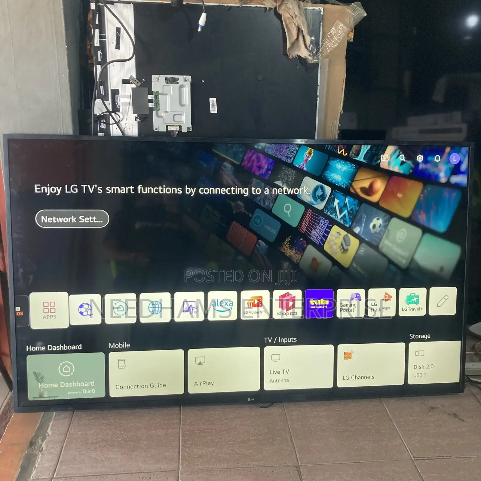 65 Inches LG Smart Uhd TV